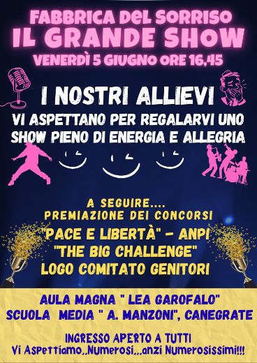 La fabbrica del sorriso: IL GRANDE SHOW