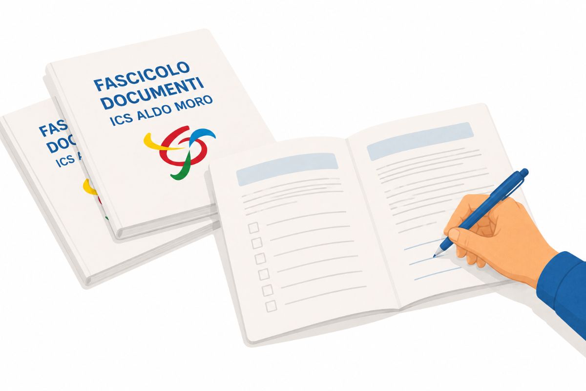 Consegna fascicolo con documentazione utile per l'A.S. 2026/2027